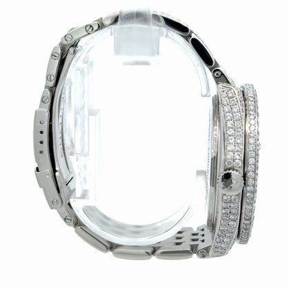 Mens Breitling Chrono-Matic Chronograph Limited Edition To 1000 World-Wide Diamond Watch