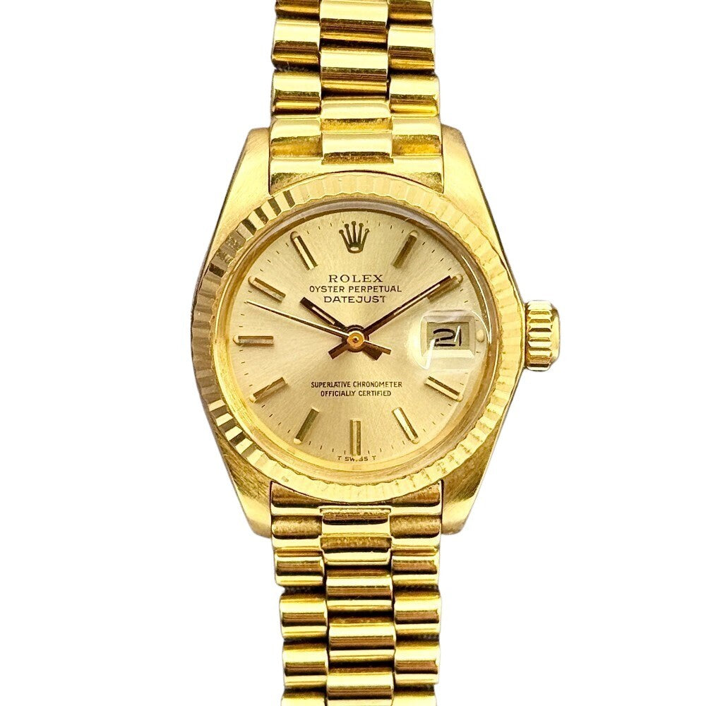 Rolex Datejust Lady President 6917 Yellow Gold
