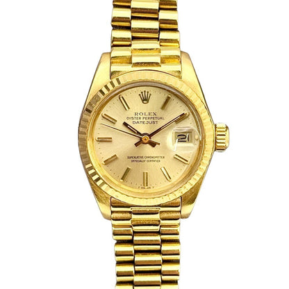 Rolex Datejust Lady President 6917 Yellow Gold