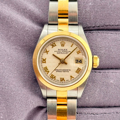 Rolex Datejust Lady 26Mm 69163 Steel And Yellow Gold
