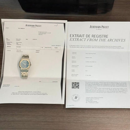 Audemars Piguet Royal Oak "Time Of The Trees Foundation" 15100St.oo.0789St.01 Stainless Steel