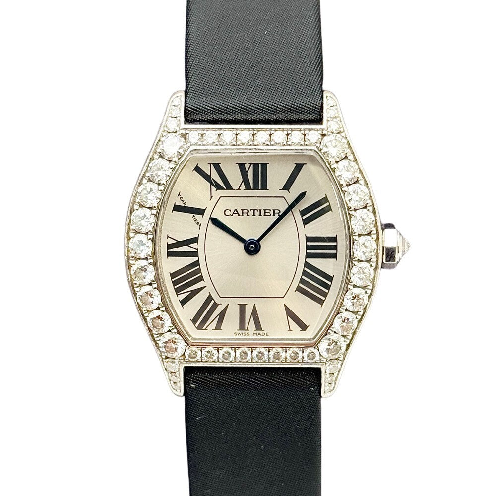 Cartier Tortue Wa507231-2644 White Gold