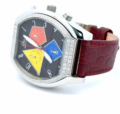 Mens Jacob & Co Quasar Chronograph Diamond Watch