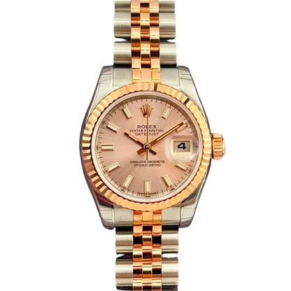 Rolex Datejust Lady 26Mm 179171 Steel And Rose Gold