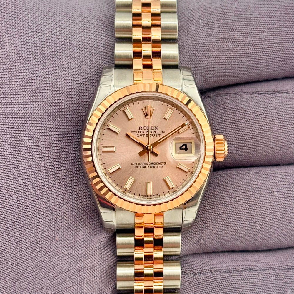 Rolex Datejust Lady 26Mm 179171 Steel And Rose Gold