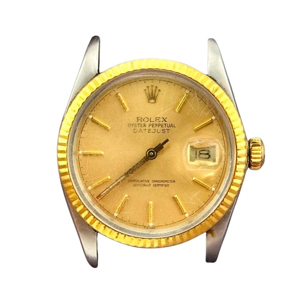 Rolex Datejust 36Mm 16013 Steel And Yellow Gold
