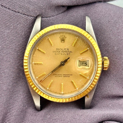 Rolex Datejust 36Mm 16013 Steel And Yellow Gold