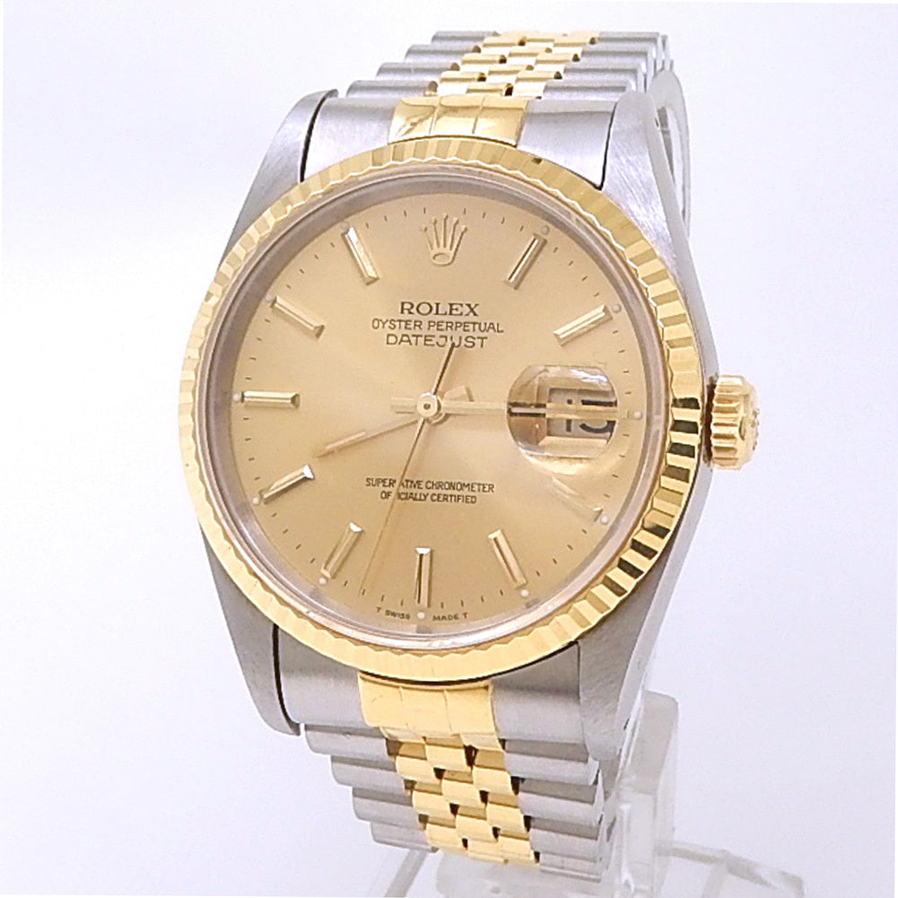 Rolex Datejust 36 Stainless Steel and Gold