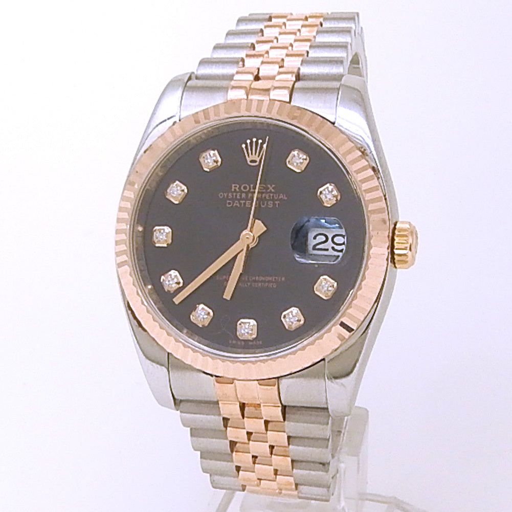 Rolex Datejust 36 Steel and Rose Gold