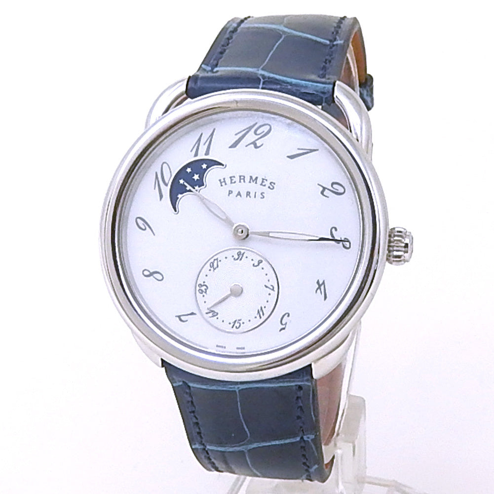 Hermes Arceau Petite Lune Stainless Steel