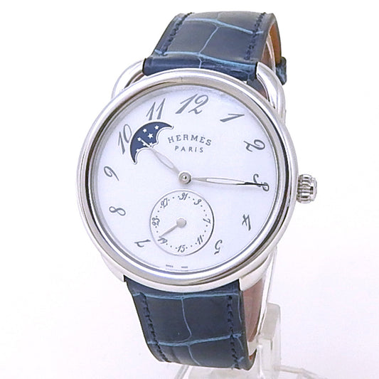 Hermes Arceau Petite Lune Stainless Steel