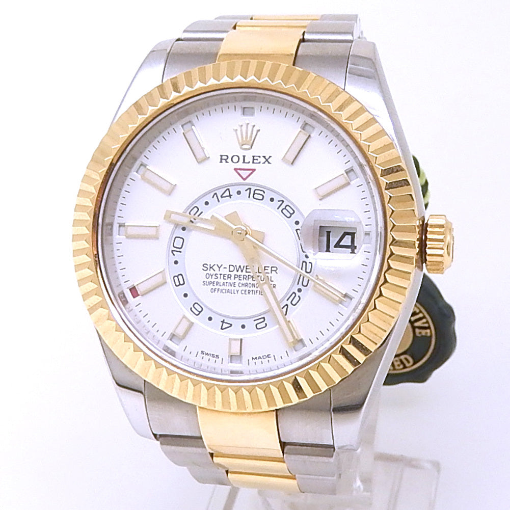 Rolex Skydweller Stainless Steel and Gold