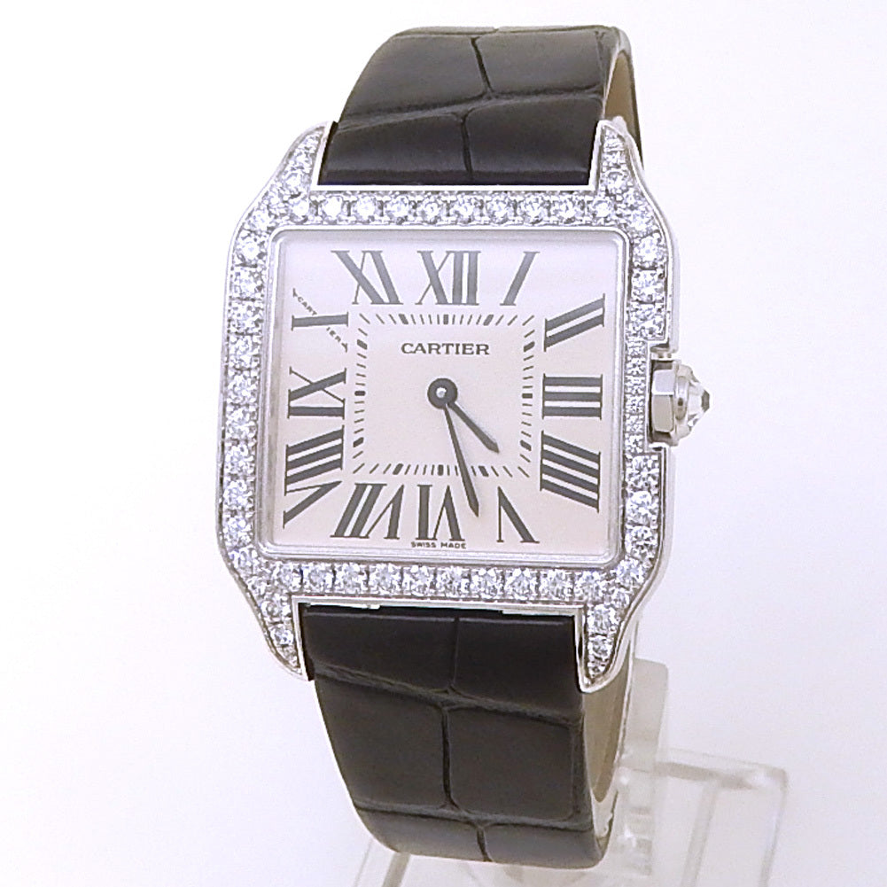 Cartier Santos Dumont White Gold