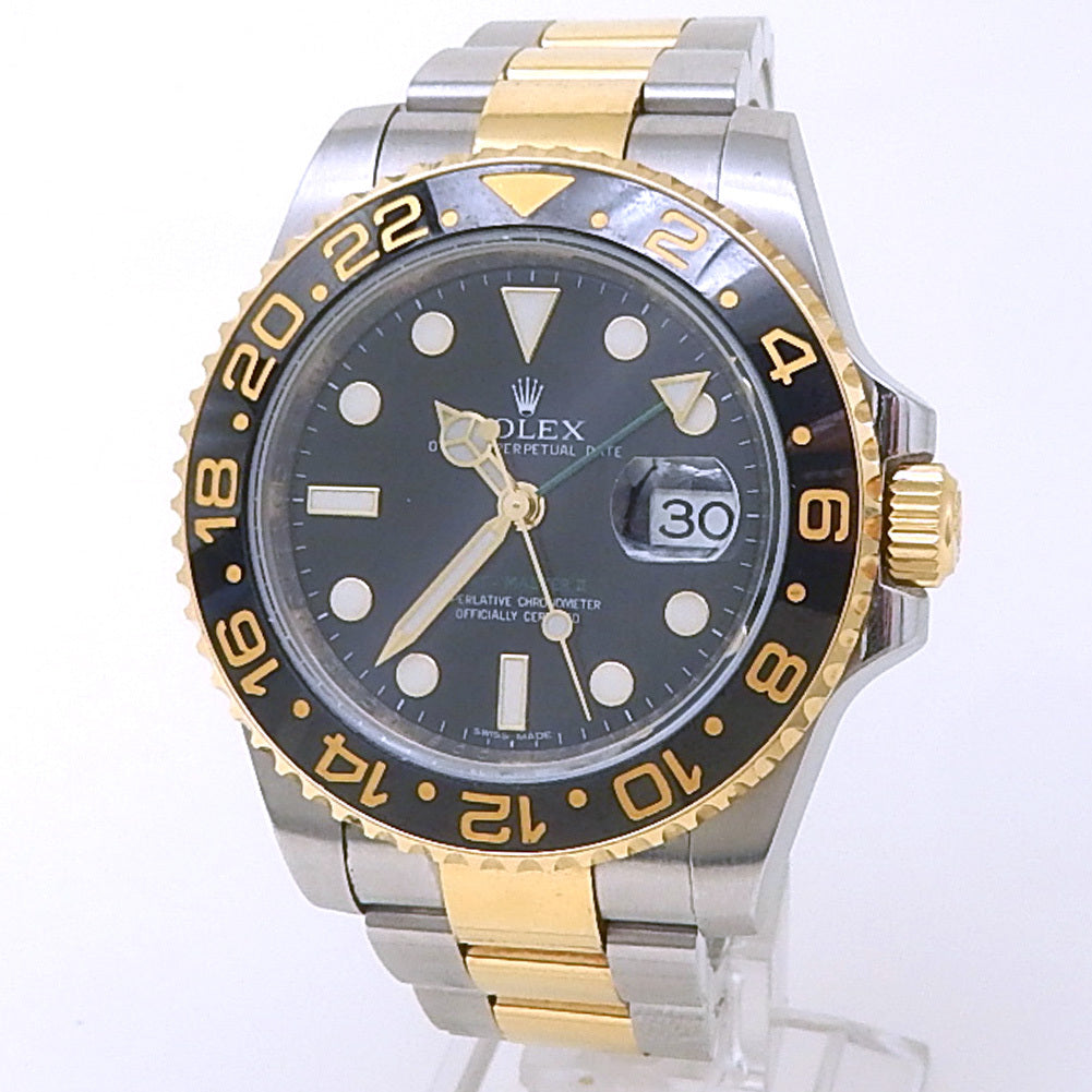 Rolex Gmt-Master Ii Stainless Steel and Gold