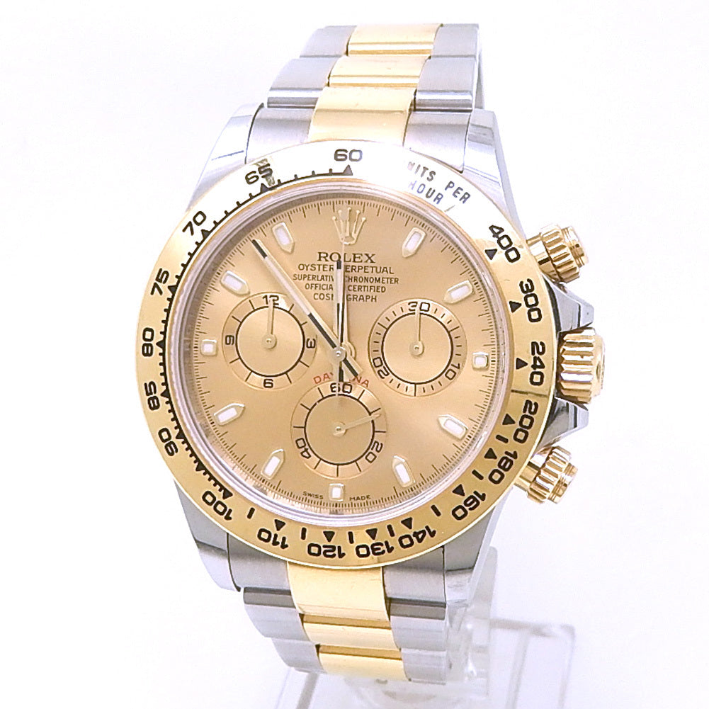 Rolex Daytona Stainless Steel and Gold