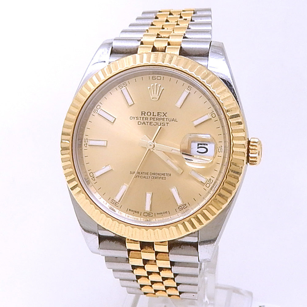 Rolex Datejust 41 Stainless Steel and Gold