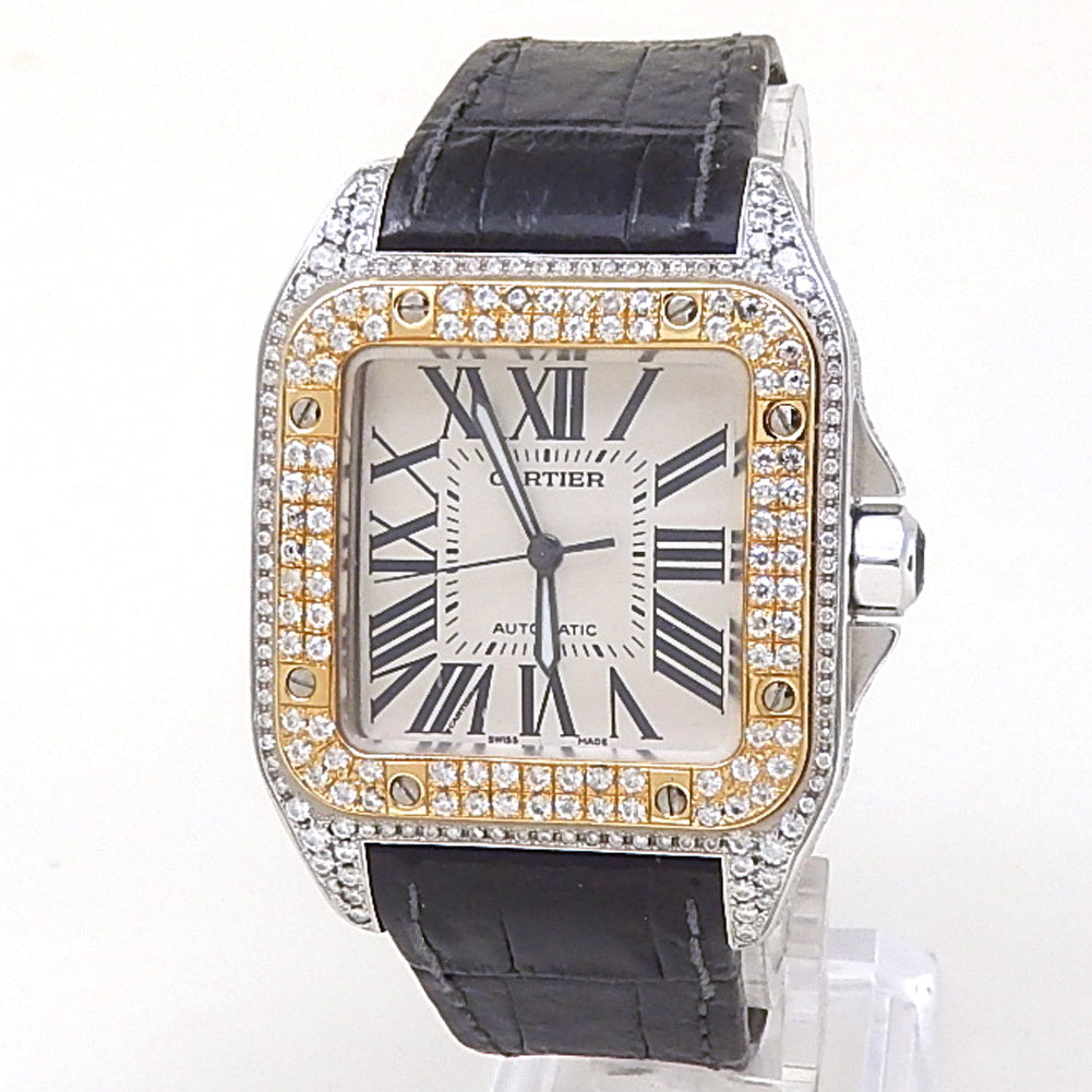 Cartier Santos 100 Stainless Steel