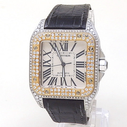 Cartier Santos 100 Stainless Steel