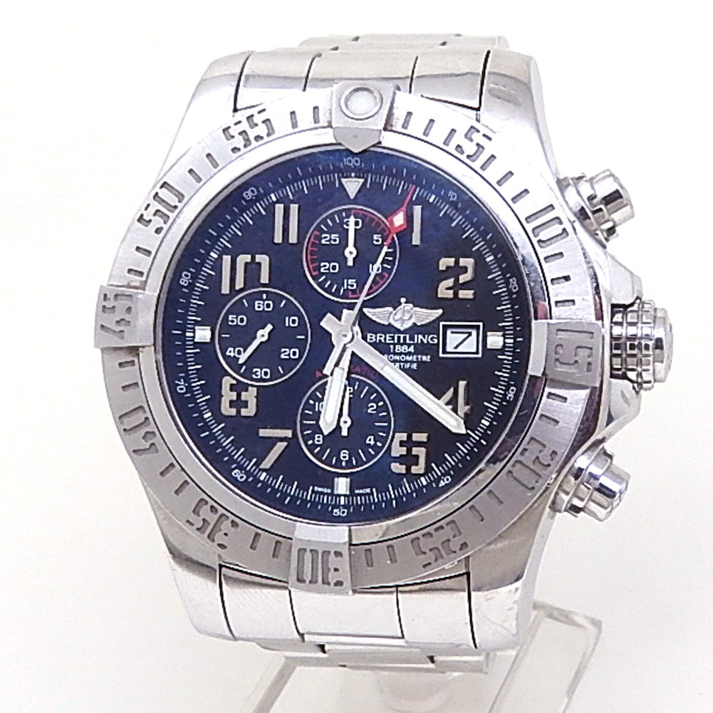 Breitling Super Avenger Ii Stainless Steel