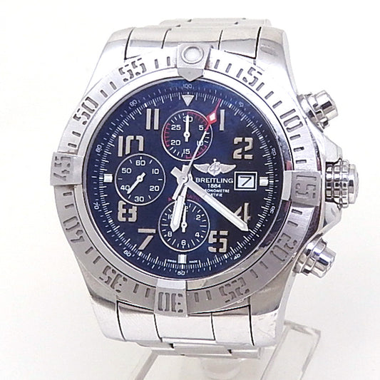 Breitling Super Avenger Ii Stainless Steel