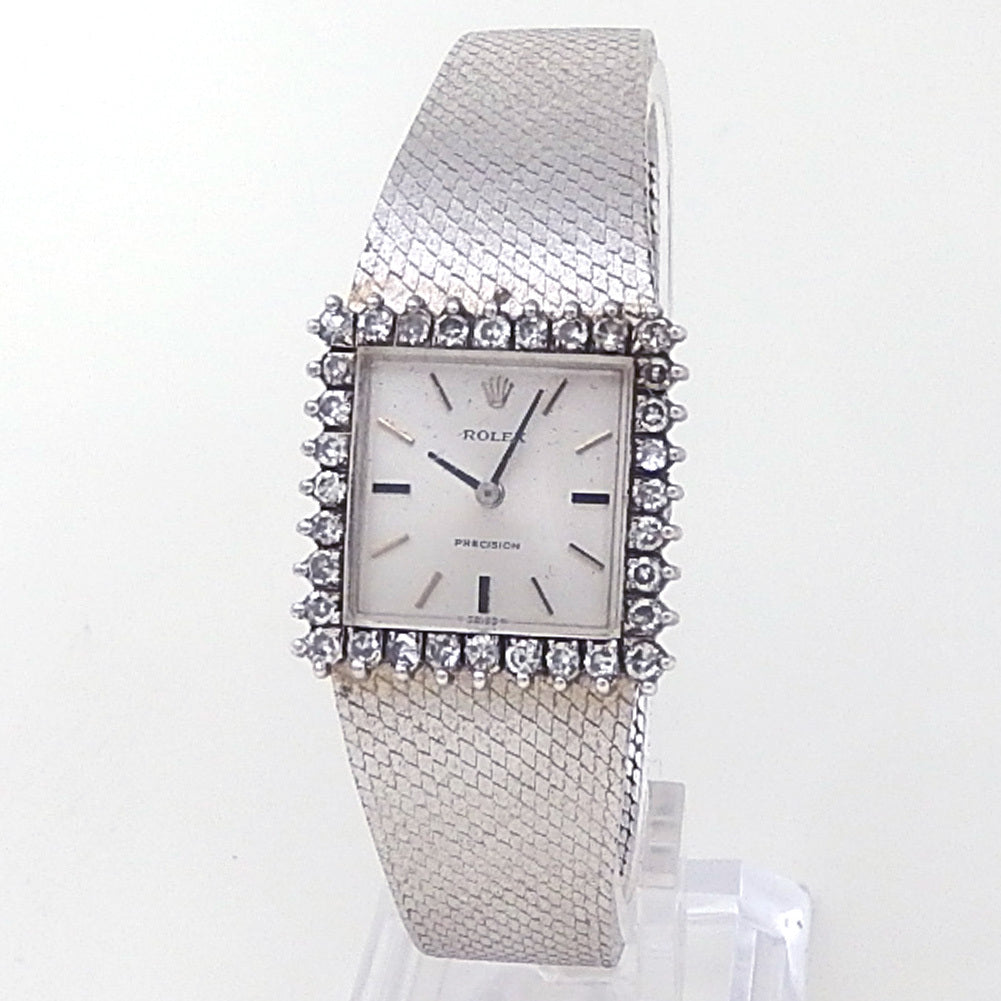 Rolex Vintage White Gold