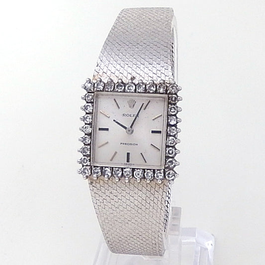 Rolex Vintage White Gold