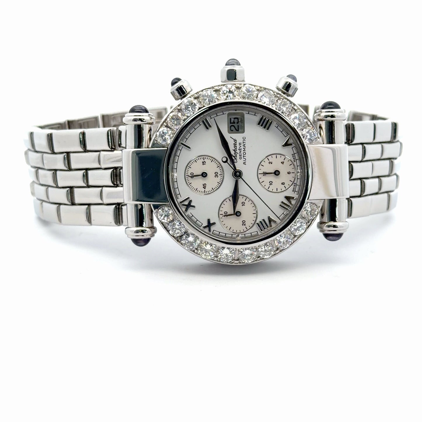 Mens Chopard Imperiale Chronograph Diamond Automatic Watch