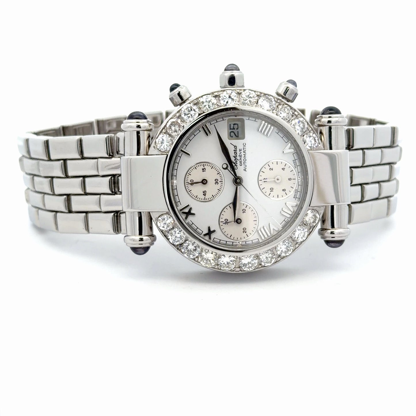 Mens Chopard Imperiale Chronograph Diamond Automatic Watch