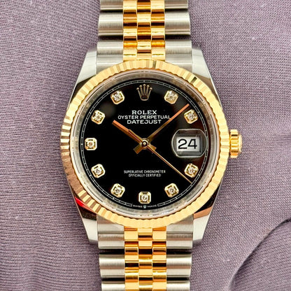 Rolex Datejust 36Mm 126233 Steel And Yellow Gold