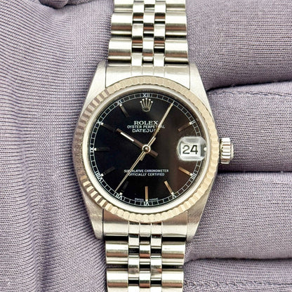 Rolex Datejust 31Mm 78274 Steel And White Gold