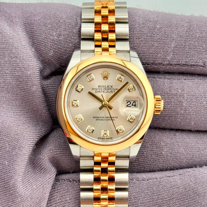 Rolex Datejust Lady 28Mm 279163 Steel And Yellow Gold