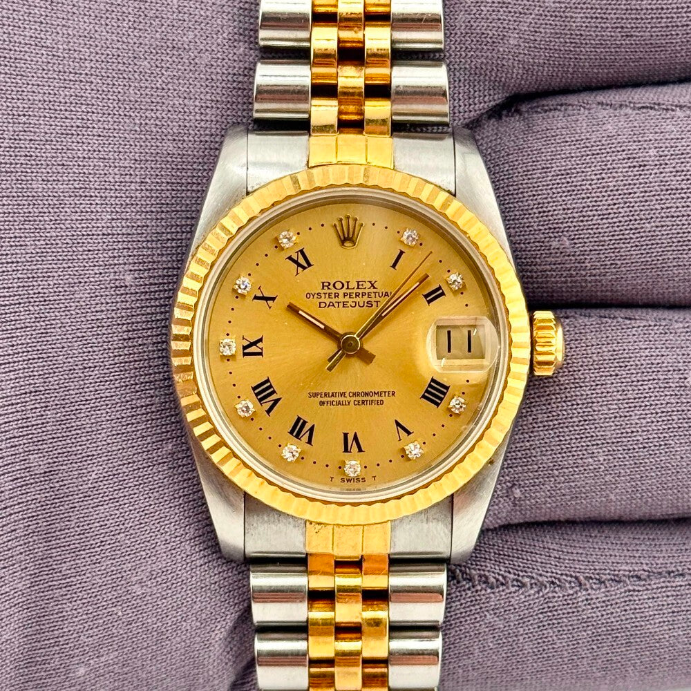 Rolex Datejust 31Mm 68273 Steel And Yellow Gold