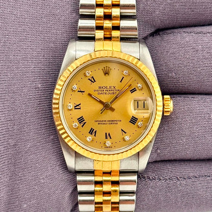 Rolex Datejust 31Mm 68273 Steel And Yellow Gold