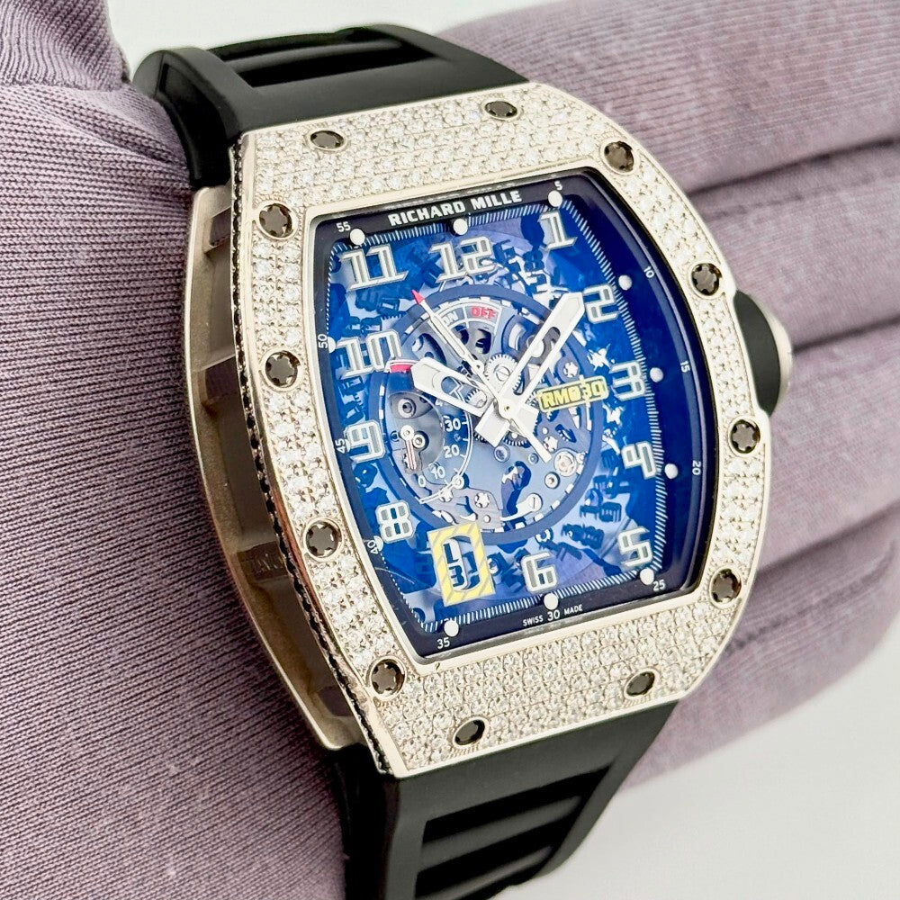 Richard Mille Autonatic Winding Rm030 Wg White Gold