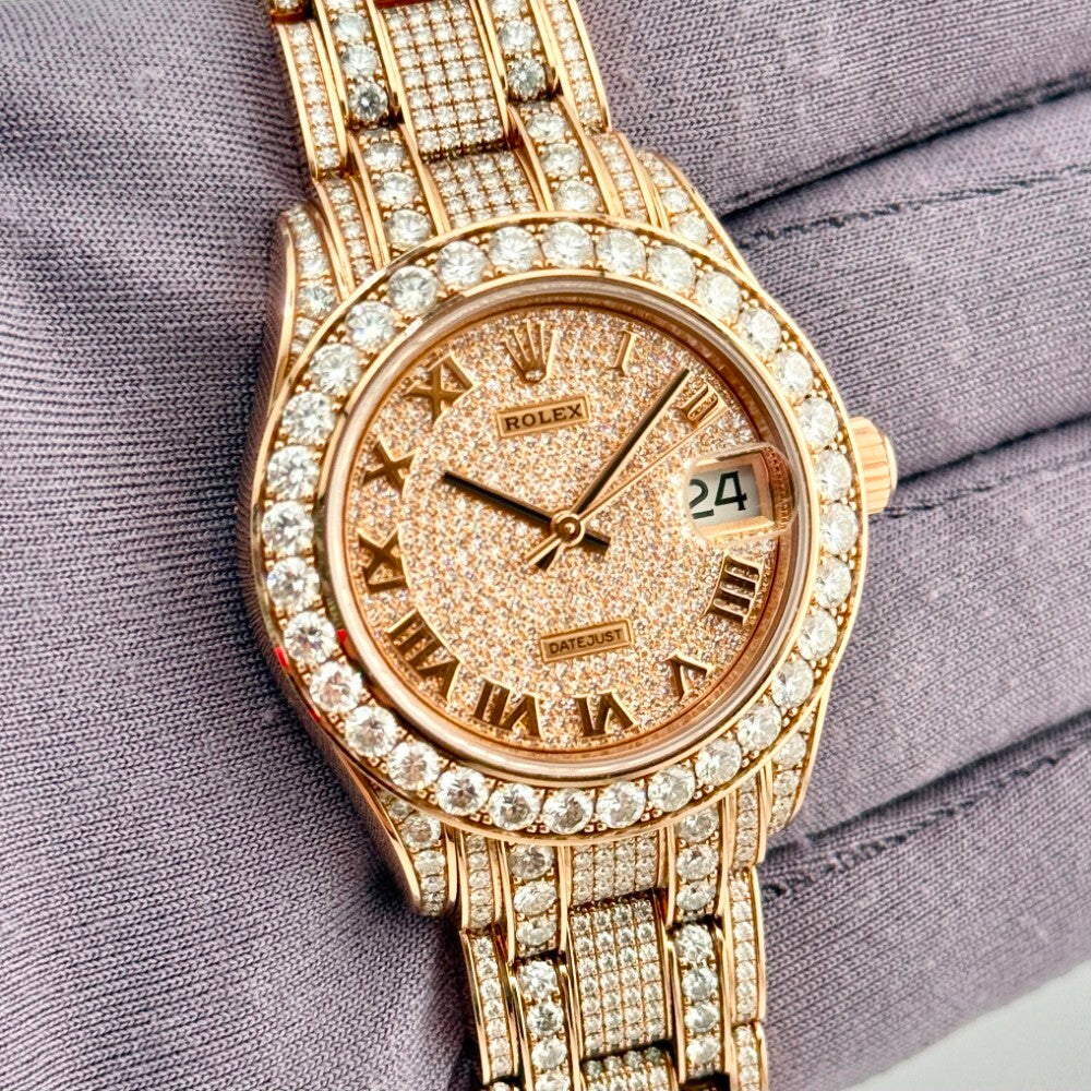 Rolex Masterpiece 34Mm 81405Rbr Rose Gold