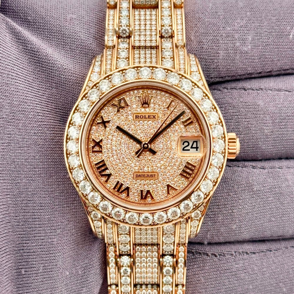 Rolex Masterpiece 34Mm 81405Rbr Rose Gold