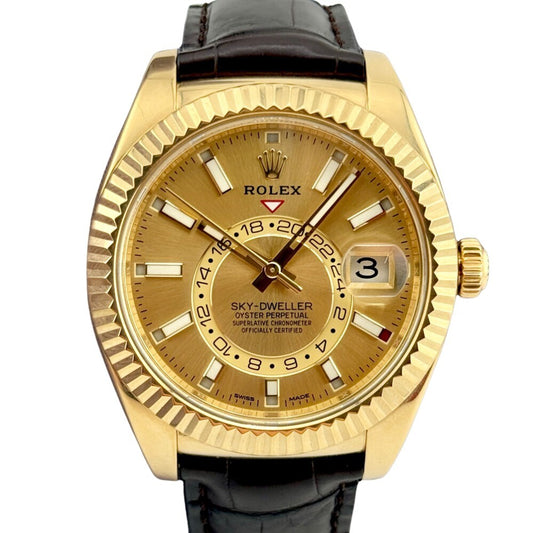 Rolex Sky-Dweller 326138 Yellow Gold