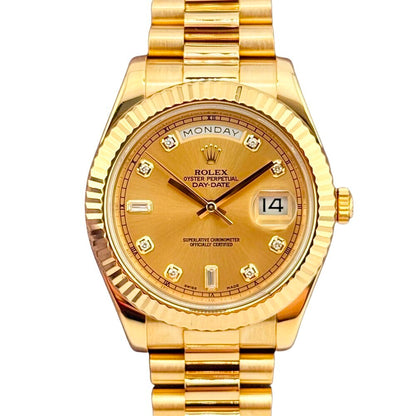 Rolex Day-Date Ii President 218238 Yellow Gold