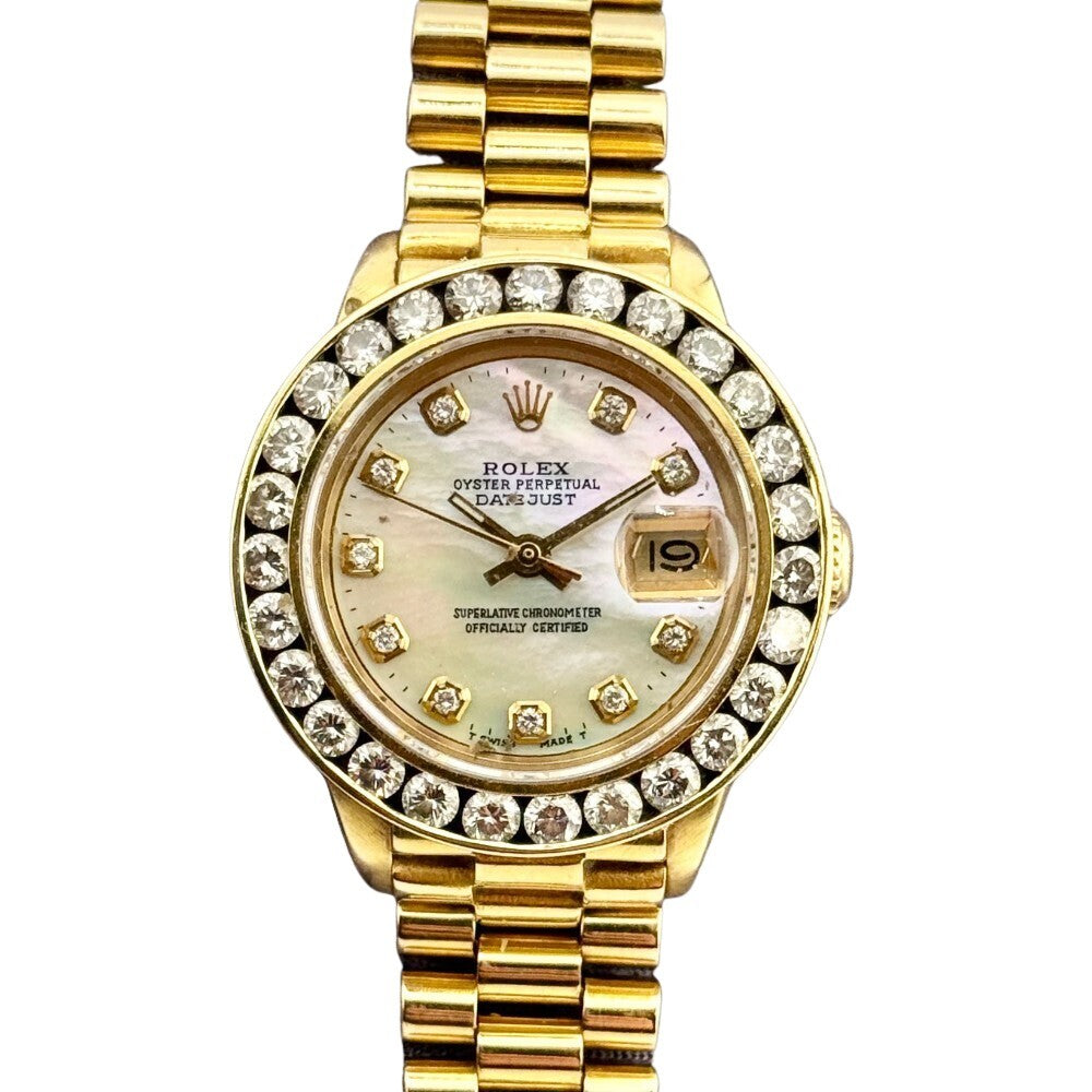 Rolex Datejust Lady President 6917 Yellow Gold
