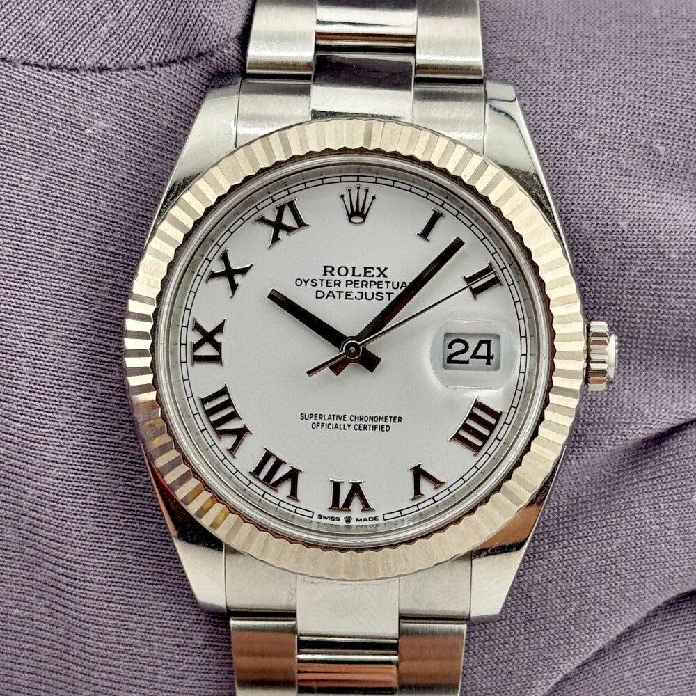 Rolex Datejust 41Mm 126334 Steel And White Gold