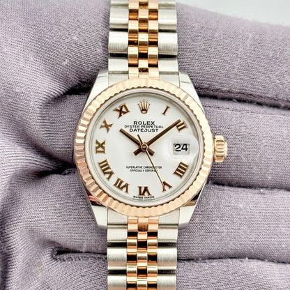 Rolex Datejust Lady 28Mm 279171 Steel And Rose Gold