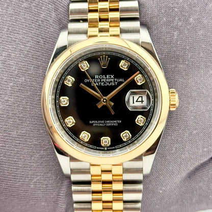 Rolex Datejust 36Mm 126203 Steel And Yellow Gold