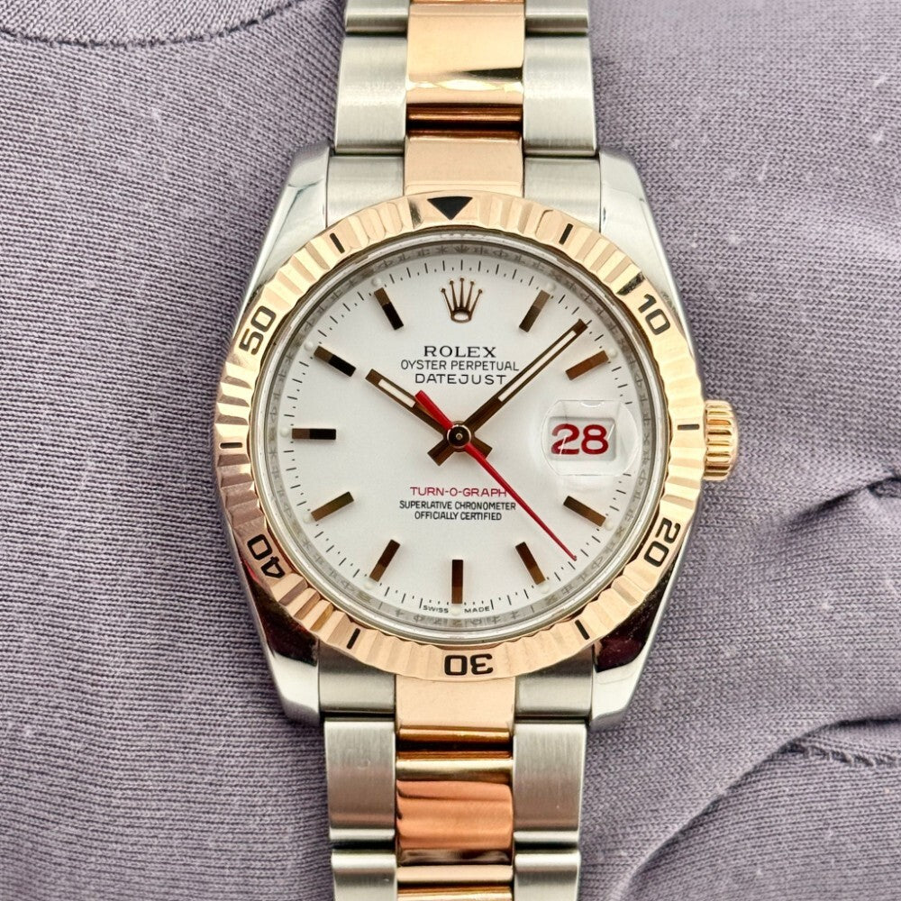 Rolex Turn-O-Graph 116261 Steel And Rose Gold