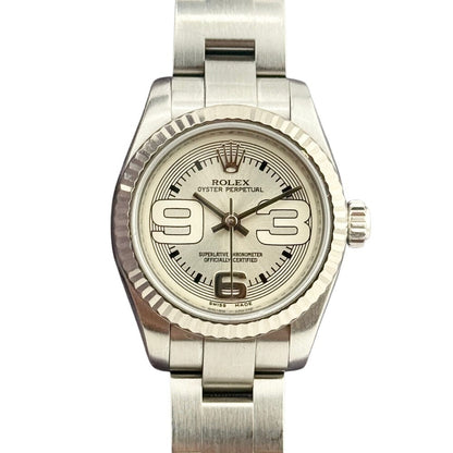 Rolex Oyster Perpetual 26Mm 176234 Steel And White Gold