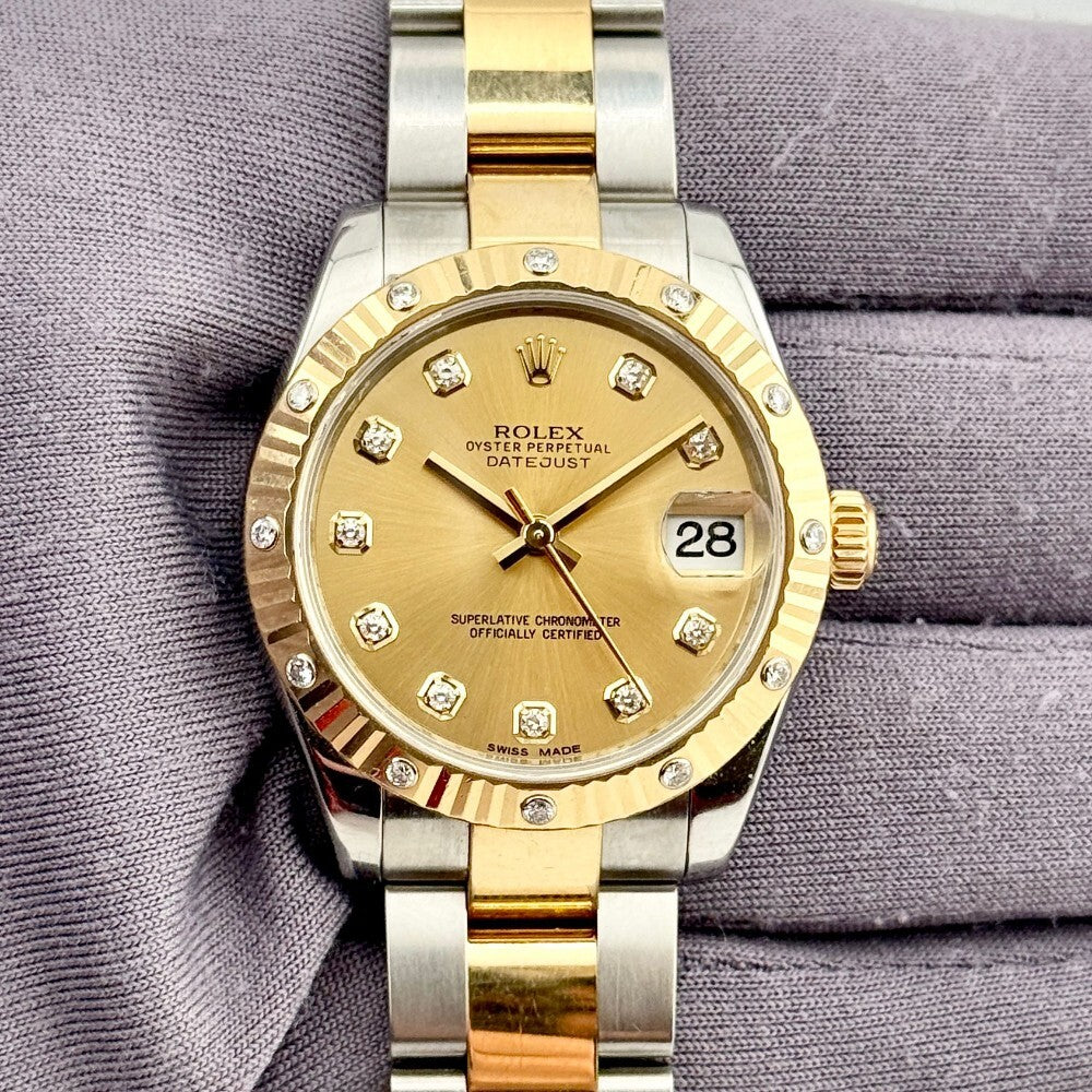 Rolex Datejust 31Mm 178313 Steel And Yellow Gold