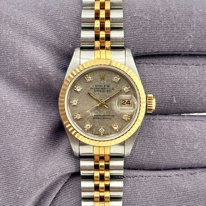 Rolex Datejust Lady 26Mm 69173 Steel And Yellow Gold