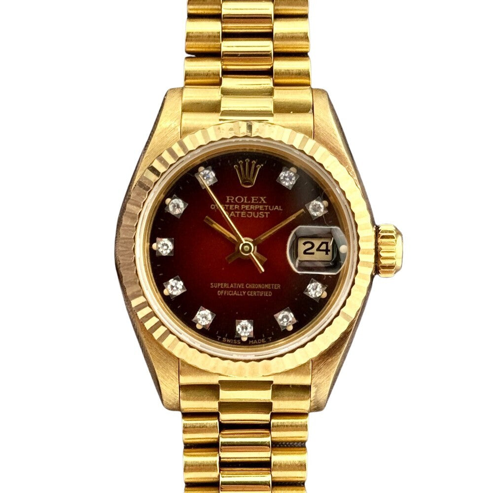 Rolex Datejust Lady President 69178 Yellow Gold
