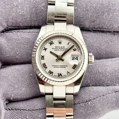 Rolex Datejust Lady 26Mm 179174 Steel And White Gold