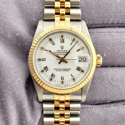 Rolex Datejust 31Mm 68273 Steel And Yellow Gold