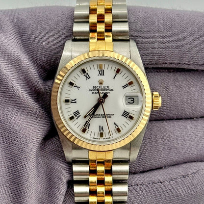 Rolex Datejust 31Mm 68273 Steel And Yellow Gold